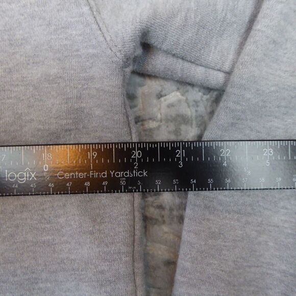John Galt Sweatshirt Womens Small Gray Cropped Crewneck Oversized California - Picture 5 of 9